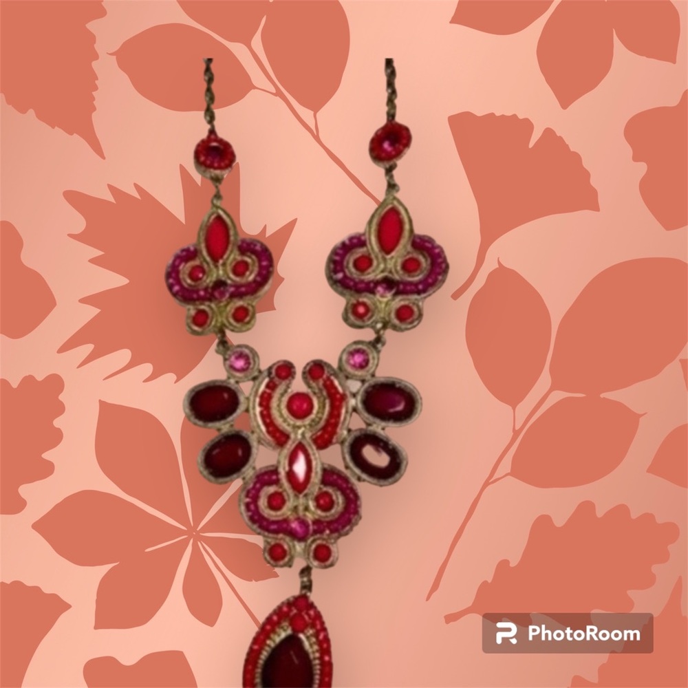 "Jaipur jewelry style " india ? necklace LC - Picture 2 of 10